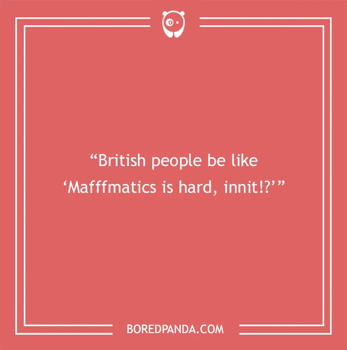 British joke