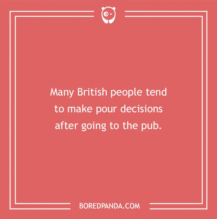British joke