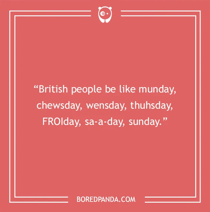 British joke