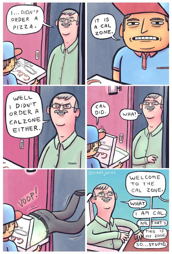 30 Ridiculous Comics That Mock Life’s Quirks By Bradtjonas (30 Pics)