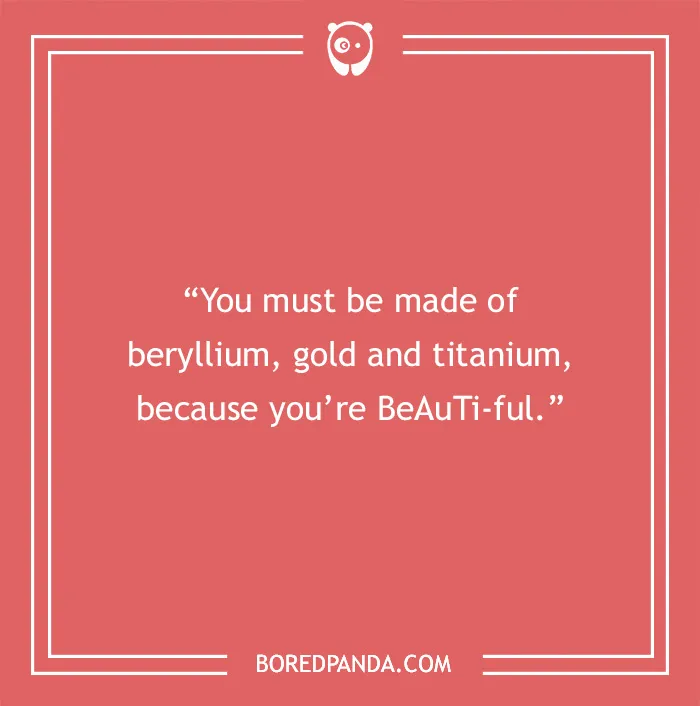101 Chemistry Pick-Up Lines That Work Like A Charm