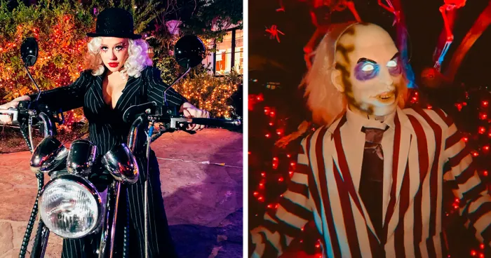 "We Don't Play Around": Christina Aguilera Says Halloween Is Her Favorite Time Of The Year