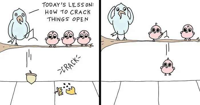 I Create Funny Comics About Urban Birds And Other Critters With Unexpected Endings (28 Pics)
