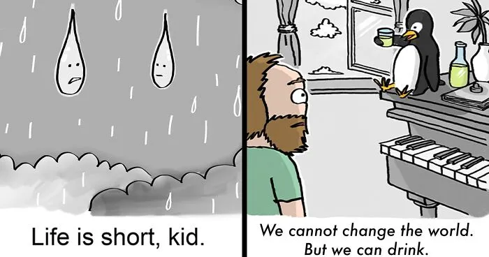 35 Funny, Dark And Twisted New Comics By Dave Contra (New Pics)