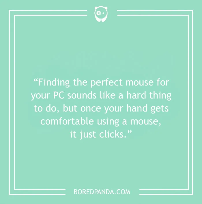 Computer joke about. mouse for PC