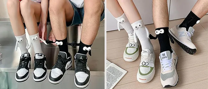 Stay Cozy And Connected With Holding Hands Socks - The Ideal Gift For Anyone Who Loves To Keep Their Toes And Relationships Warm!