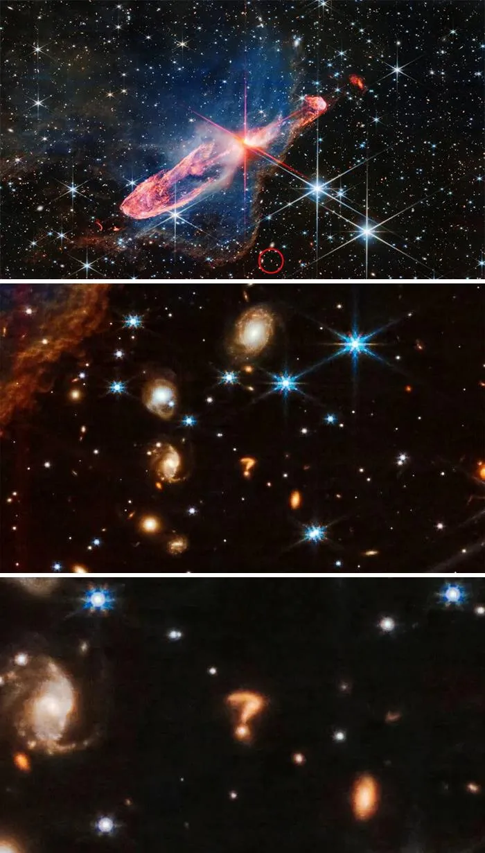 Nasa's James Webb Telescope Has Spotted A Giant 'Question Mark' Object In Deep Space