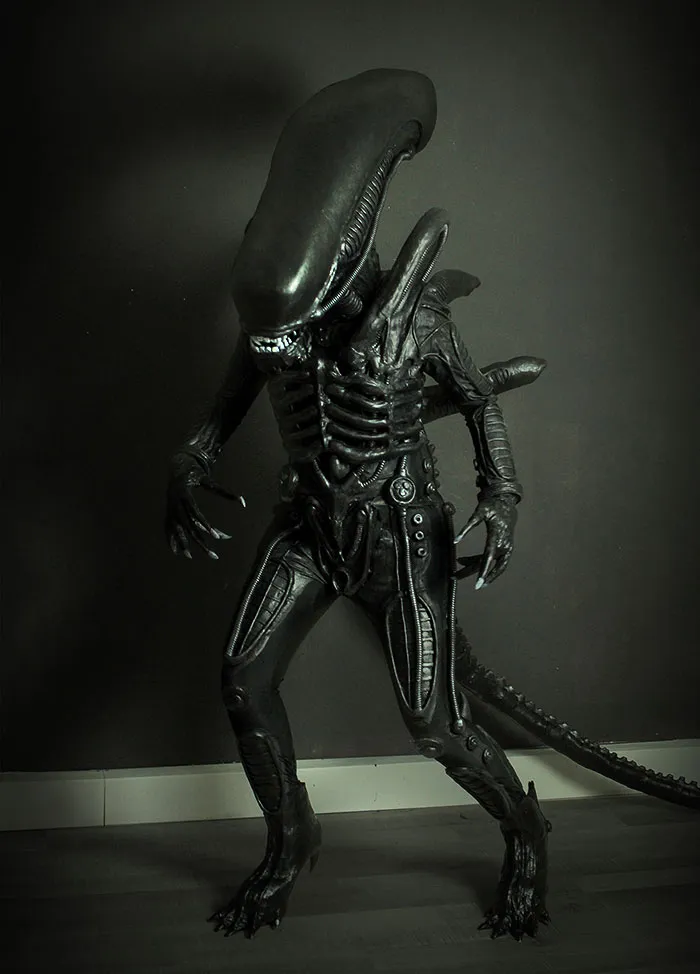 I Finished My Xenomorph Alien Costume. I've Worked Months On This