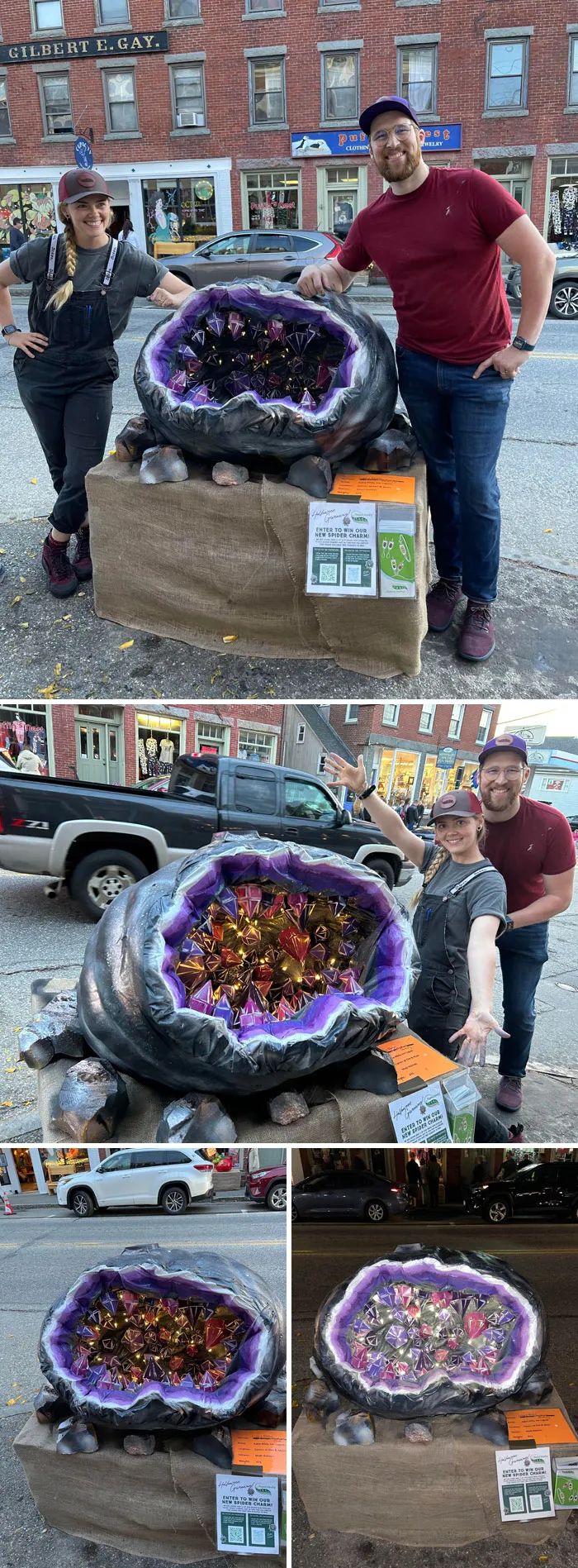 Giant Pumpkin Geode