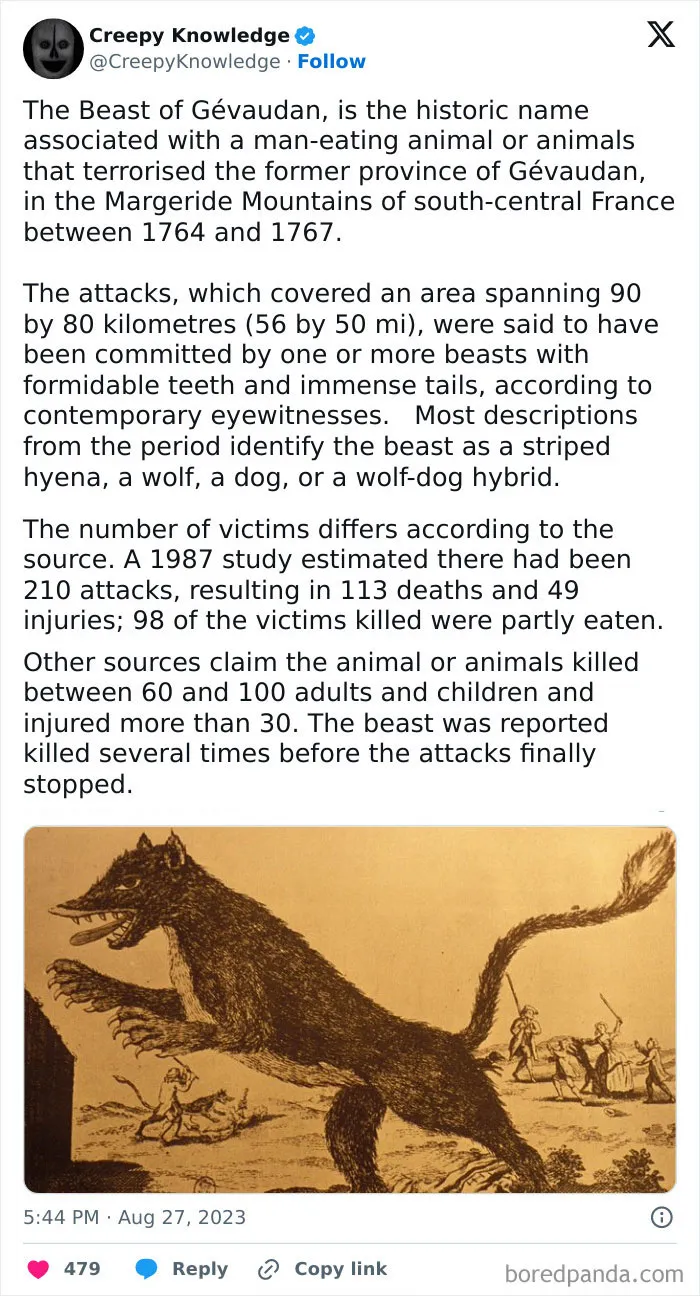 ‘Creepy Knowledge’: 45 Facts To Scroll Through In The Darkness