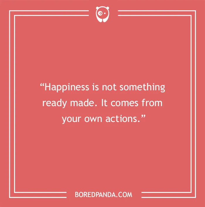 Dalai Lama quote about hapiness