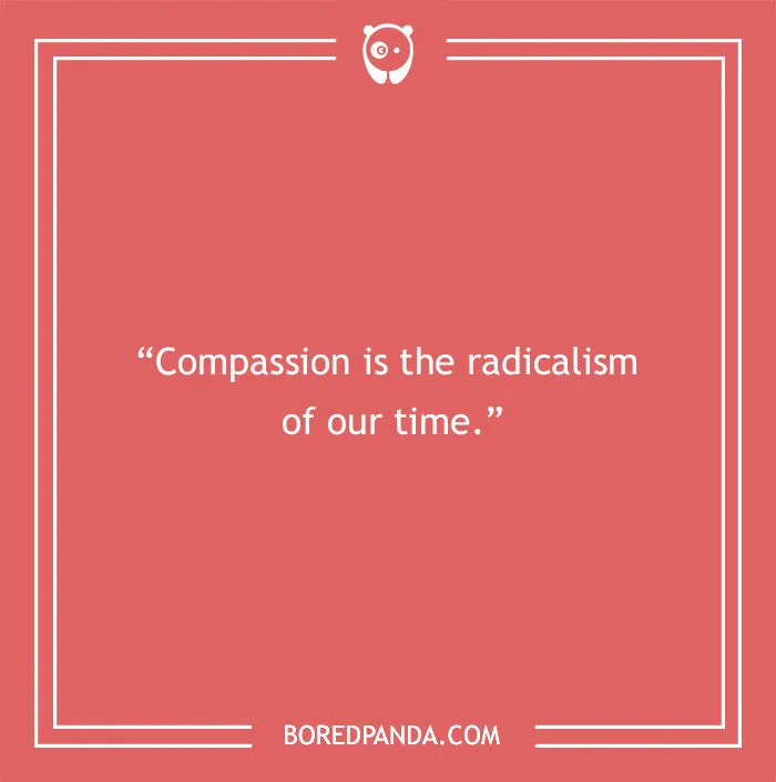 Dalai Lama quote about compassion