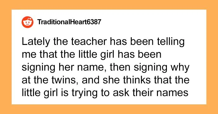 Mom Wonders About Sign Language After Her Twins Make Friends With A Deaf Toddler