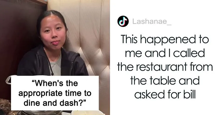 Woman Asks If It’s Appropriate To Leave After Not Getting A Bill For 45 Minutes, Netizens Chime In