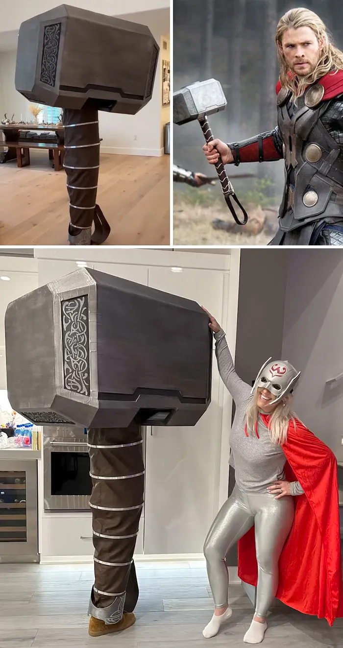 Am I Worthy To Wield This Costume? This Halloween I’m Dressing As Jonathan, Ahem, Mjölnir
