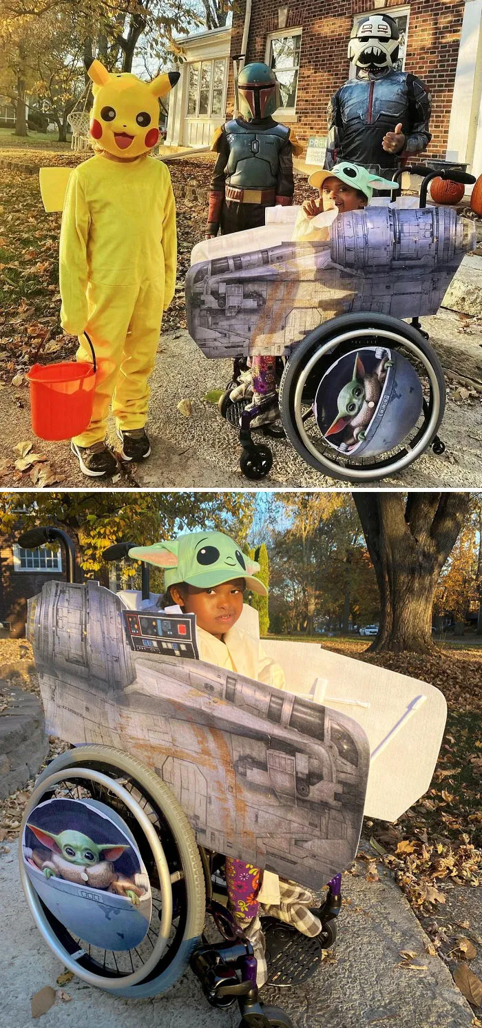 Grateful For A Sprinkling Of Magic That Turns Wheelchairs Into Spaceships. For Babies In Fuzzy Costumes And Big Kids In Spookier Ones