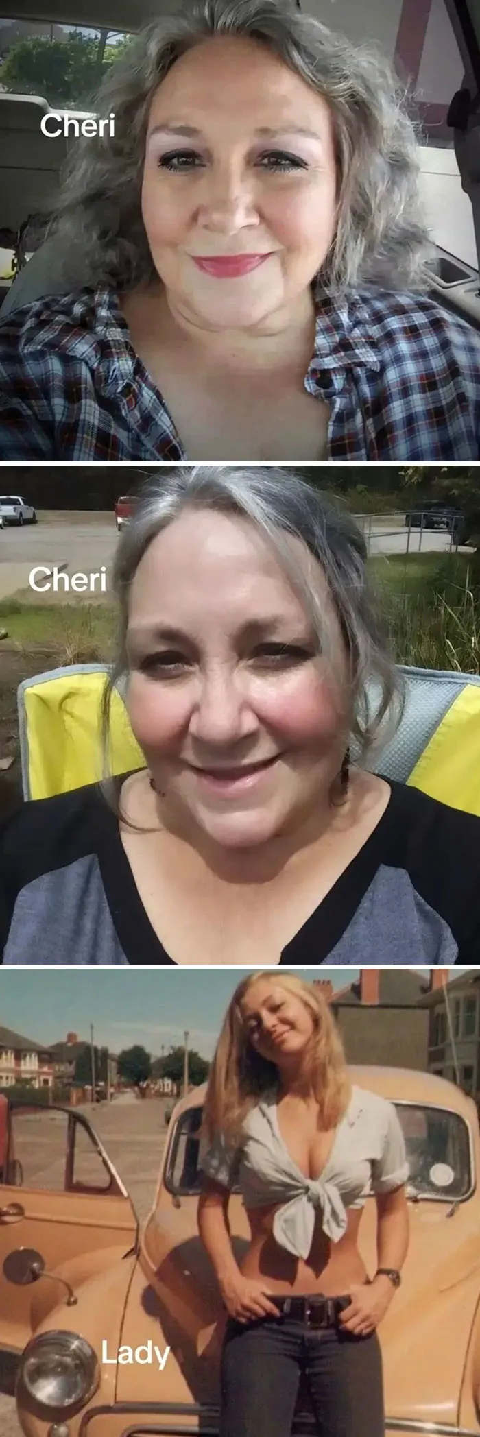 “Cheri Cheri Lady”: Trend Shows How 30 Regular Women And Celebs Looked In Their Prime