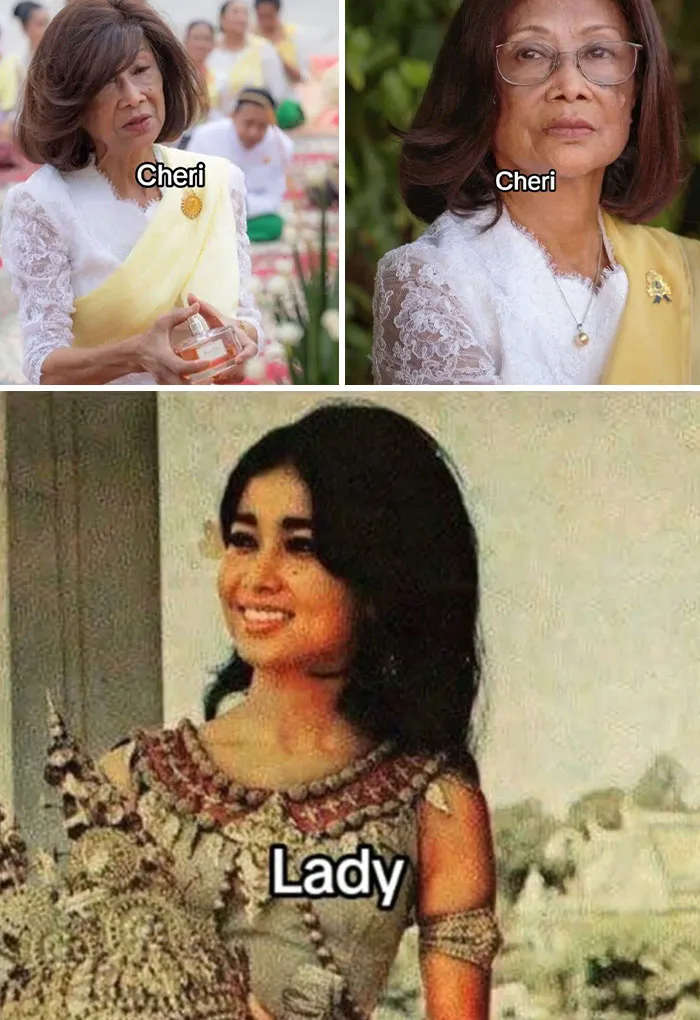 “Cheri Cheri Lady”: Trend Shows How 30 Regular Women And Celebs Looked In Their Prime