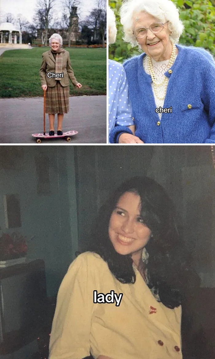 “Cheri Cheri Lady”: Trend Shows How 30 Regular Women And Celebs Looked In Their Prime