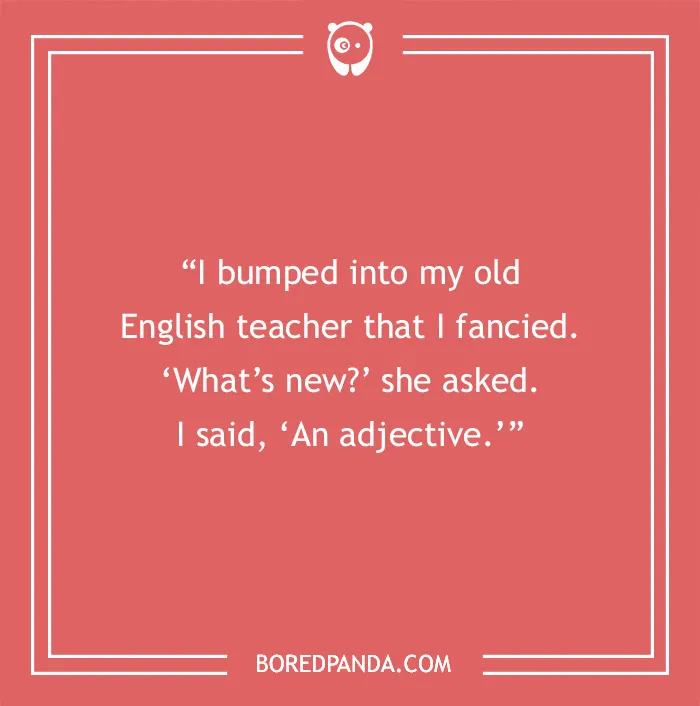 Grammar jokes never get old