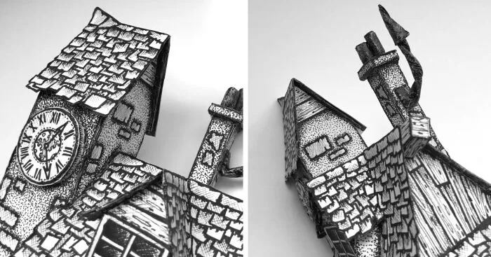 I Built My House Out Of Paper (6 Pics)