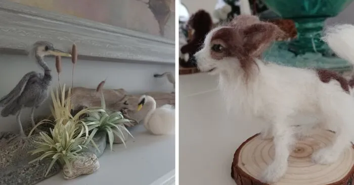 I'm A Self-Taught Needle-Felting Enthusiast, And Here Are Some Of My Works
