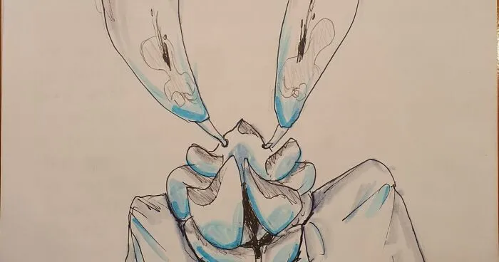 Hey Pandas, Draw A Spooky Scary Skeleton For Me (Closed)
