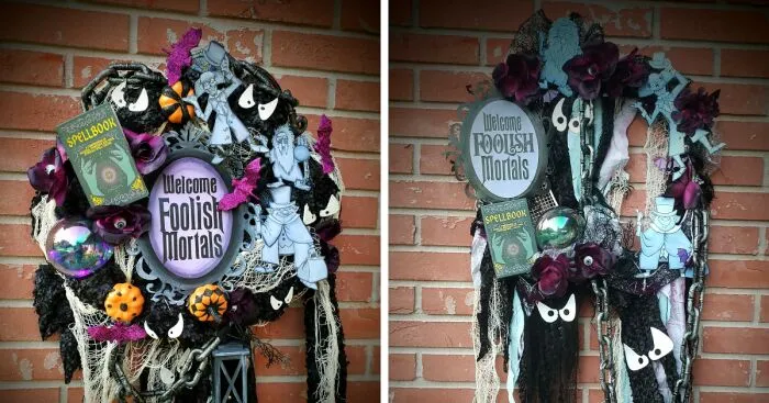 I Made Madam Leota Crystal Ball And Haunted Mansion Wreaths