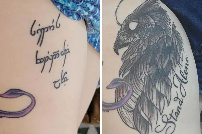Friendship Tattoo Covered After She Ghosted Me During The Worst Time Of My Life
