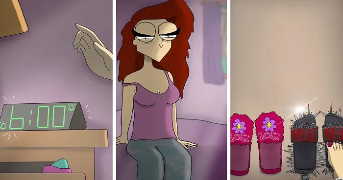 Hilarious And Slightly Naughty Comics That You Might Want To Keep To Yourself By This Artist (40 Pics)