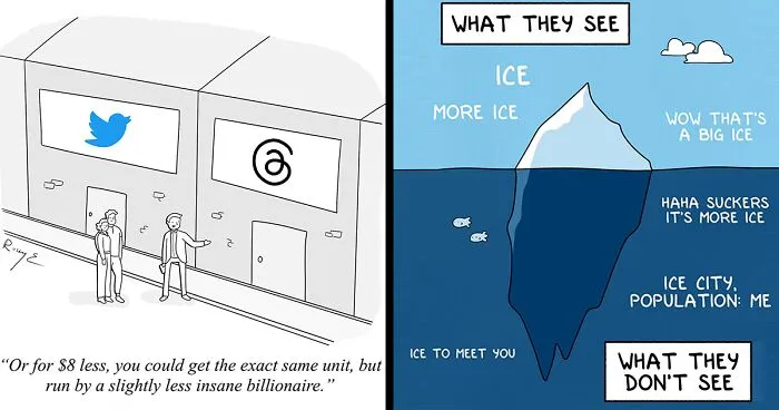I Draw Humorous Comics With Silly Endings, And Here Are 30 Of The Best Of Them From This Year Thus Far