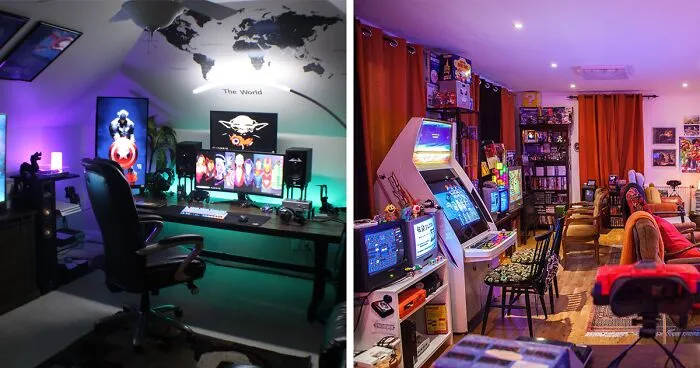32 Game Room Ideas to Turn Your Gaming Cave Dream into Reality