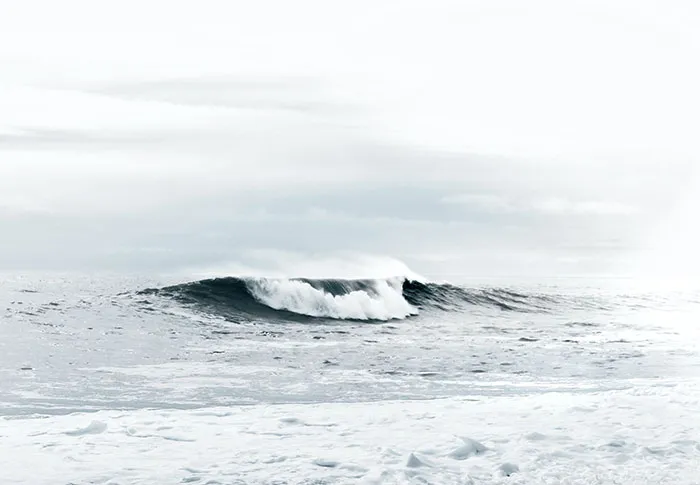 Photo of Sea Waves Under Cloudy Sky