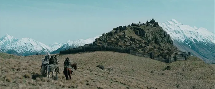 Scene from The Lord of  The Rings thrilogy