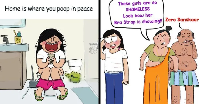 Artist Illustrates Daily Struggles, Inspired Mostly By Her Own Life (40 New Pics)