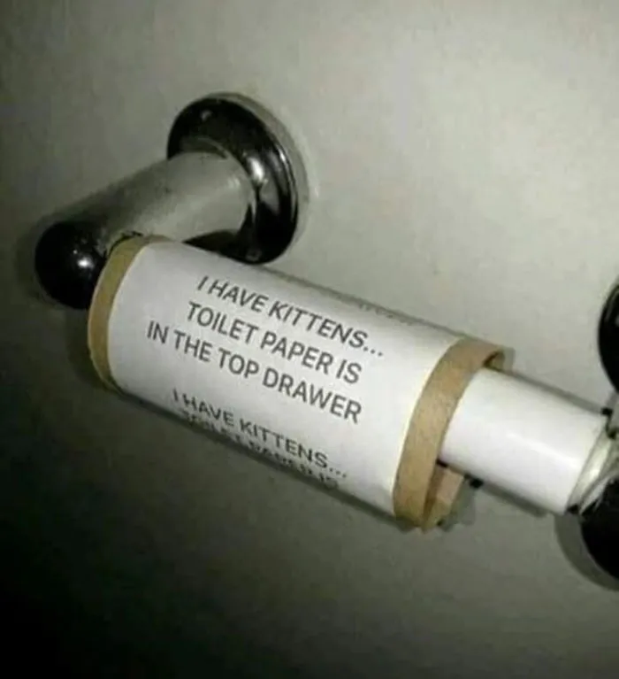 Poop In The Kitty Litter, That'll Teach Them...