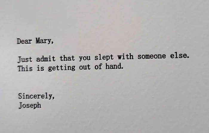 Further Evidence That My Wife's Boss Has A Sense Of Humor. This Is Her Christmas Card