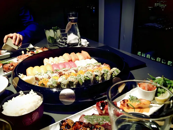I'm A Student Working For A Chain Of Sushi Restaurant. I Got A Gift Card From My Boss For New Years. I Probably Won't Get To Eat Like This Until The Graduation