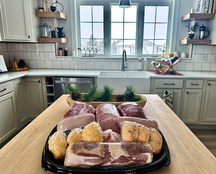 I Work At Construction, And My Boss Gave Another Meat Platter This Year In Time For The Holidays
