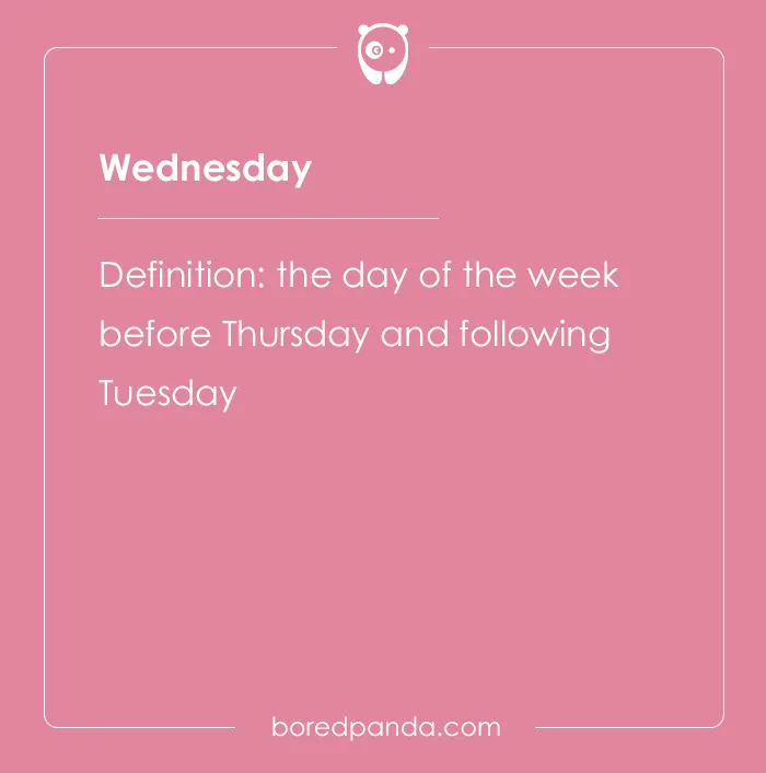 Midweek, but make it confusing