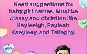 ‘Tragedeigh’: 128 Painfully Bad Names Parents Decided Were Perfect For Their Offspring (New Pics)