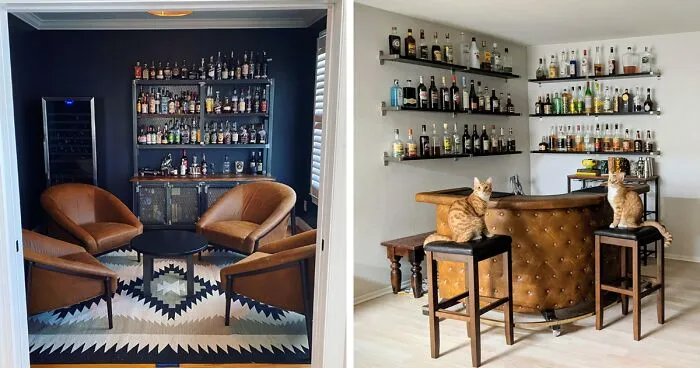 35 Home Bar Ideas For a Happy Hour at Any Hour