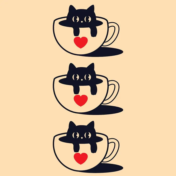 Some Fun Black Cat Art For Your Kitchen