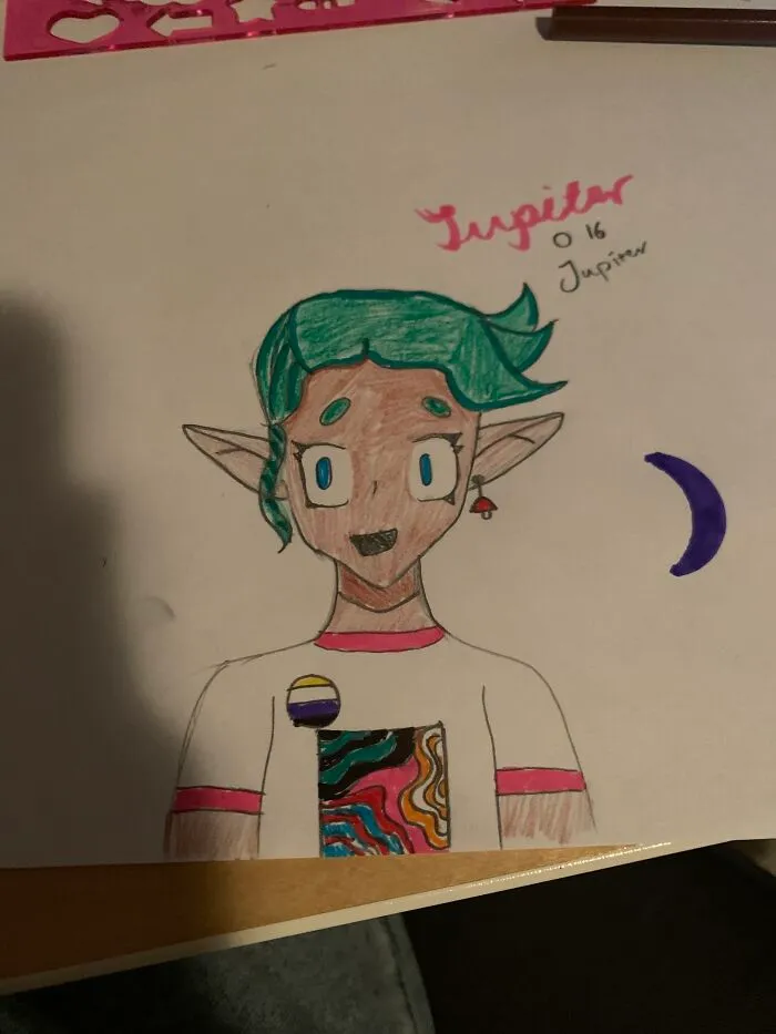 Jupiter. I Made Their Hair Kinda Strange