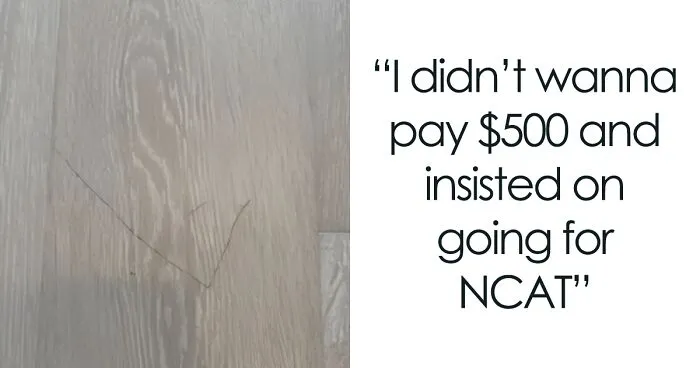 “We Didn’t Agree With Paying $1,000”: Landlord Demands Compensation For A Scratch On The Floor
