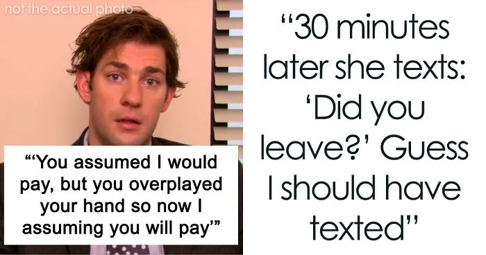 Guy Gets Petty Revenge On His Date Who Didn't Bother To Lift Her Eyes From Her Phone