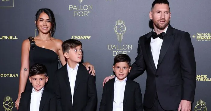 Lionel Messi's Wife Antonela Roccuzzo Stuns At The Ballon d'Or Awards Amidst Husband's Big Win
