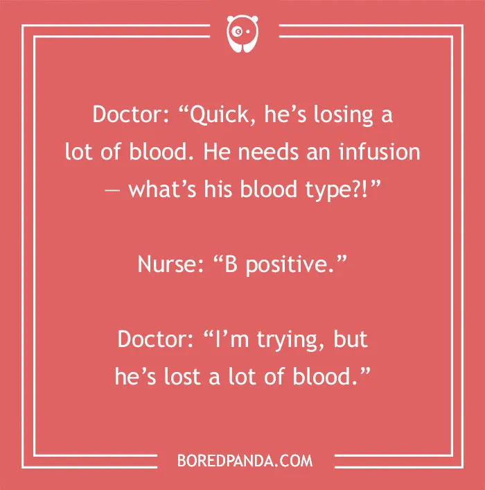 Medical Jokes To Be Taken Twice A Day