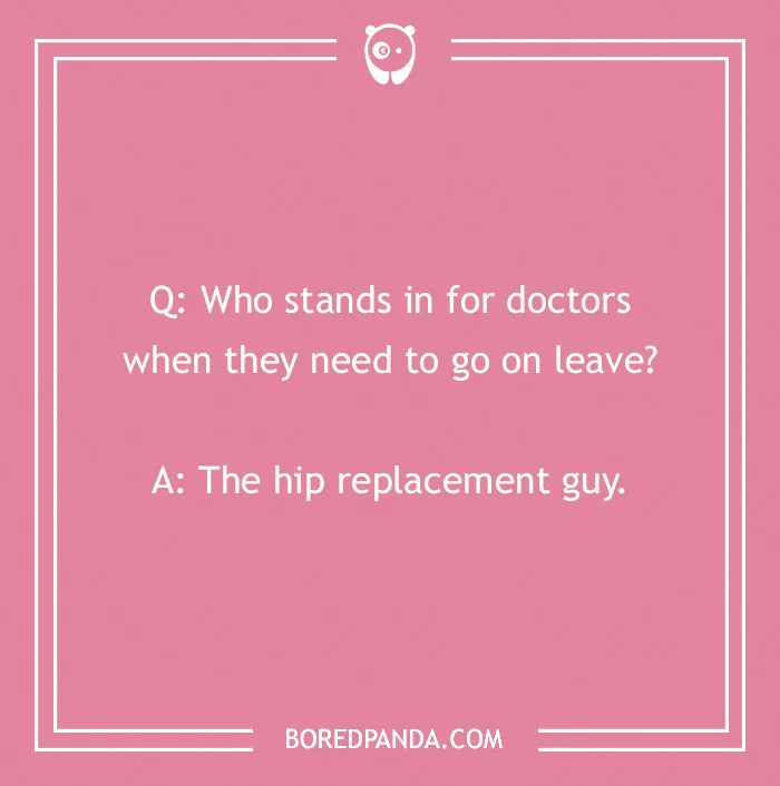 Medical Jokes To Be Taken Twice A Day