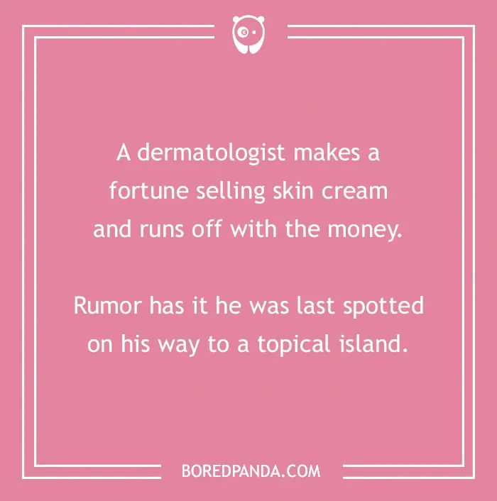 Medical Jokes To Be Taken Twice A Day